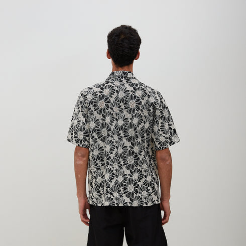 Sunflower Cayo SS Shirt Black 1165 Degli Uberti